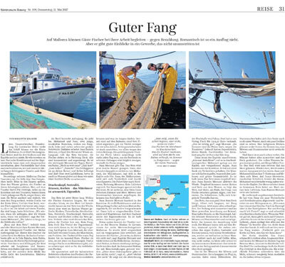 www.pescaturismespain.cat Notícies, vídeos i reportatges de Süddeutsche Zeitung sobre Pescaturisme